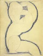 Amedeo Modigliani Caryatid France oil painting artist